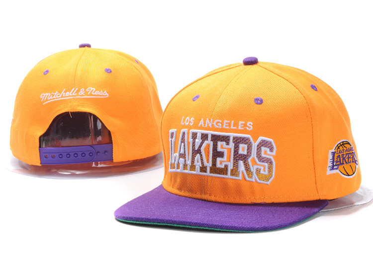 NBA Los Angeles Lakers MN Snapback Hat #54
